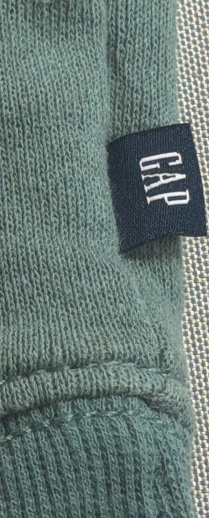 Gap Mint Green Henley Sweatshirt Womens Small Pullover Long Sleeve Casual Top
