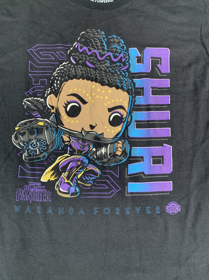 Black Panther Shuri Shirt Mens Large Marvel Wakanda Forever Funko Pop Tee 2022