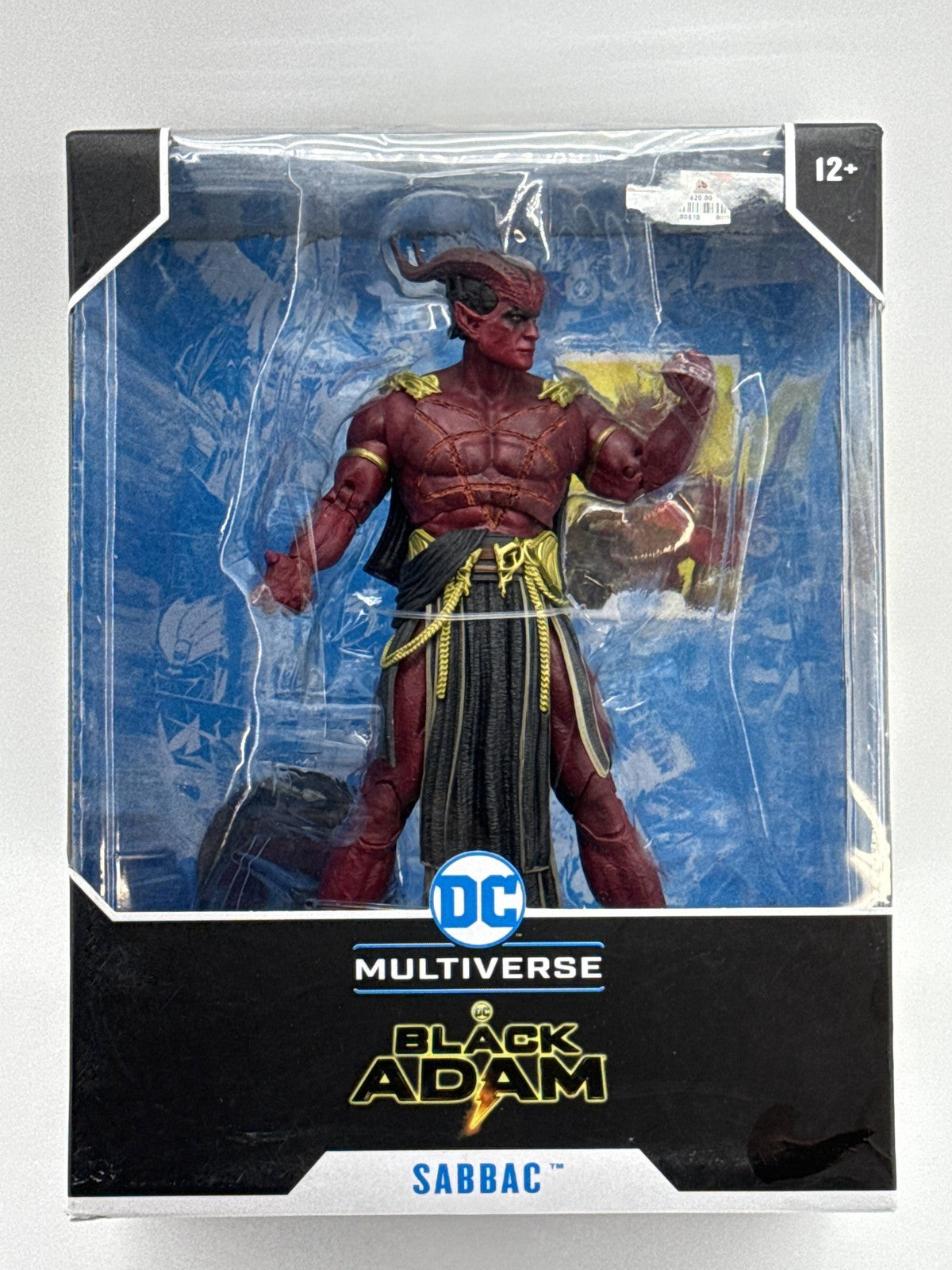 McFarlane Toys Multiverse Black Adam Sabbac Action Figure Collectible New in Box