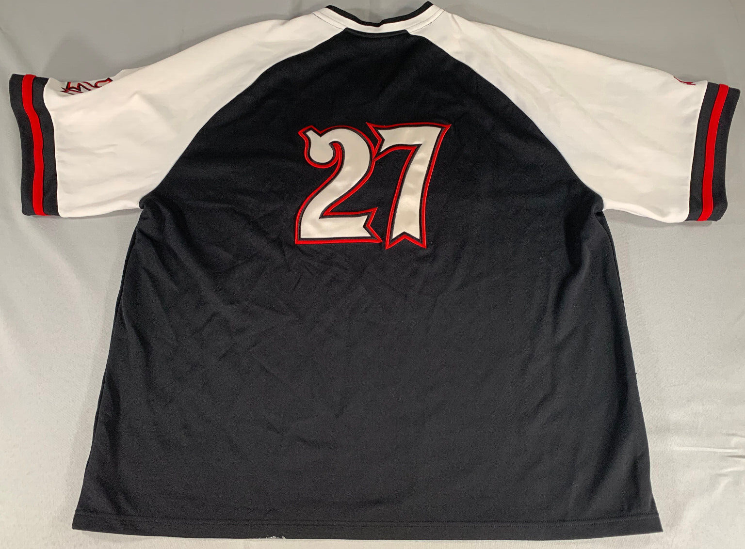Starter Asphalt Legend Los Angeles Jersey Shirt XL Black White Red Throwback Y2K