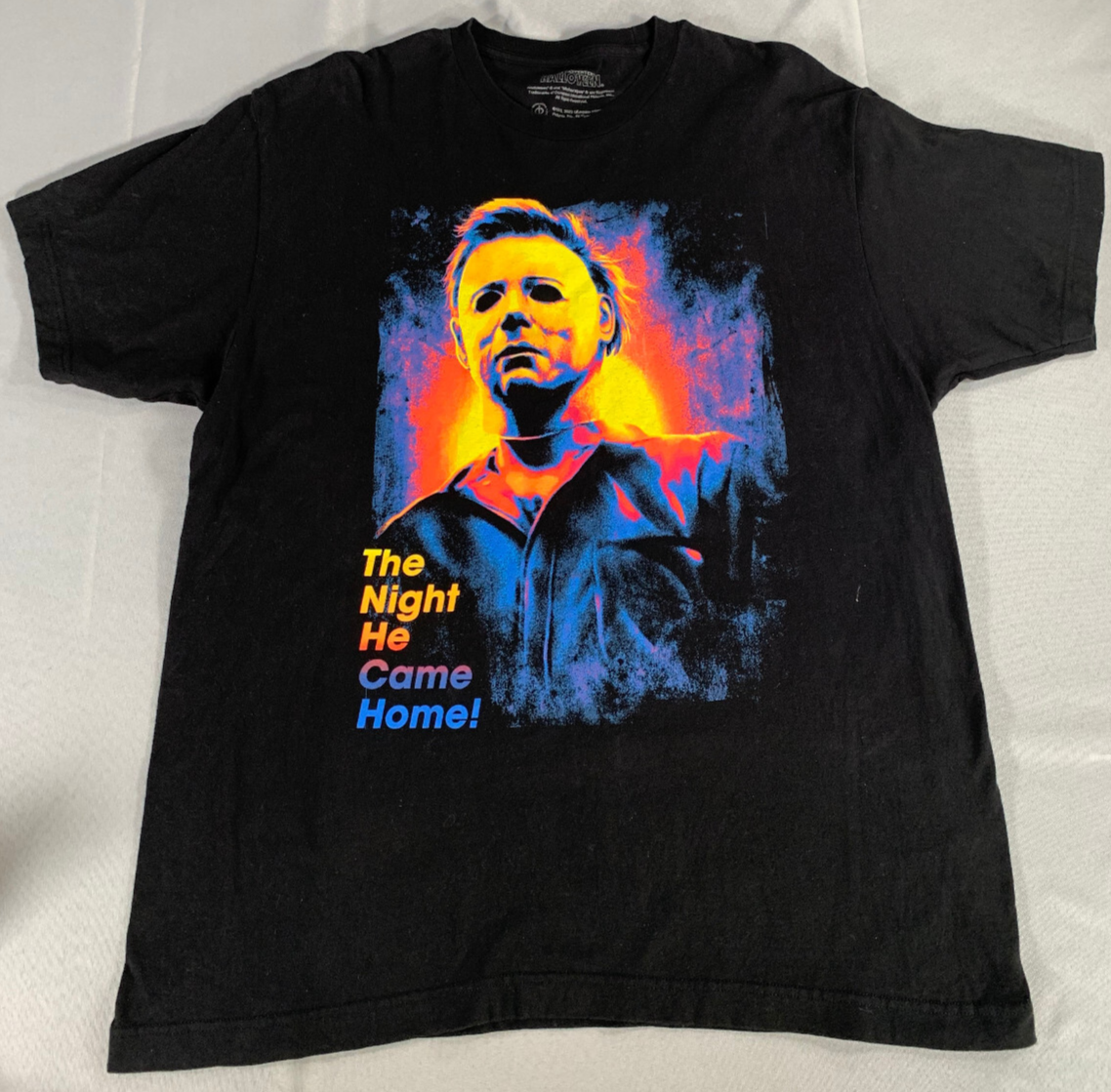Halloween Michael Myers Shirt XL Black Horror Movie Tee John Carpenter Apparel