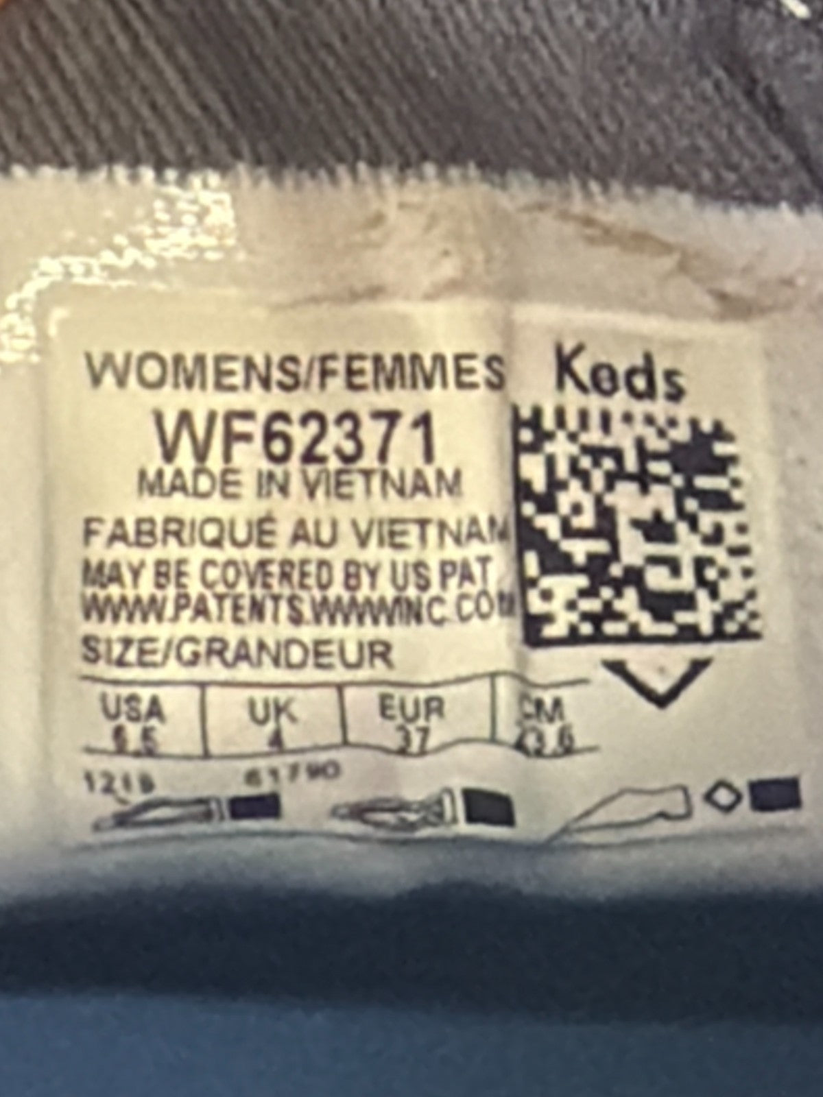 Keds Center III Women 6.5 Gray Chambray Lace Up Canvas Sneaker WF62371 Low Top