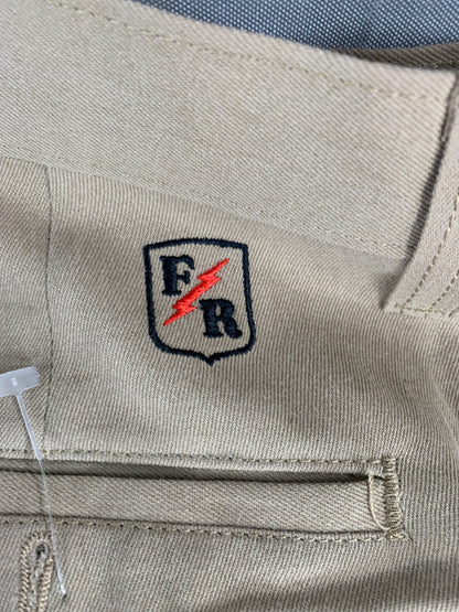 Riverside Tecasafe FR Work Pants 33x33 Beige Flame Resistant Arc Rated HRC2 USA