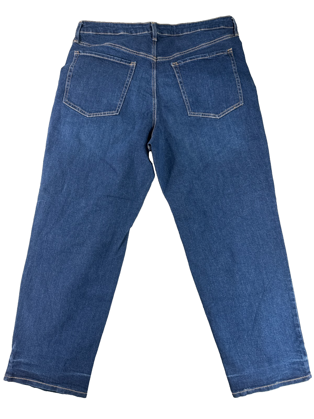 OLD NAVY JEANS 18 Womens OG Loose High Rise Blue Denim Secret Smooth Pocket Pant
