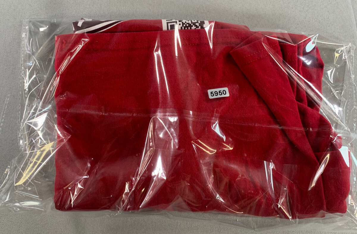 Flo’s Airport Cafe Chino CA T-Shirt Red Port & Co Plane Diner Graphic L Vintage