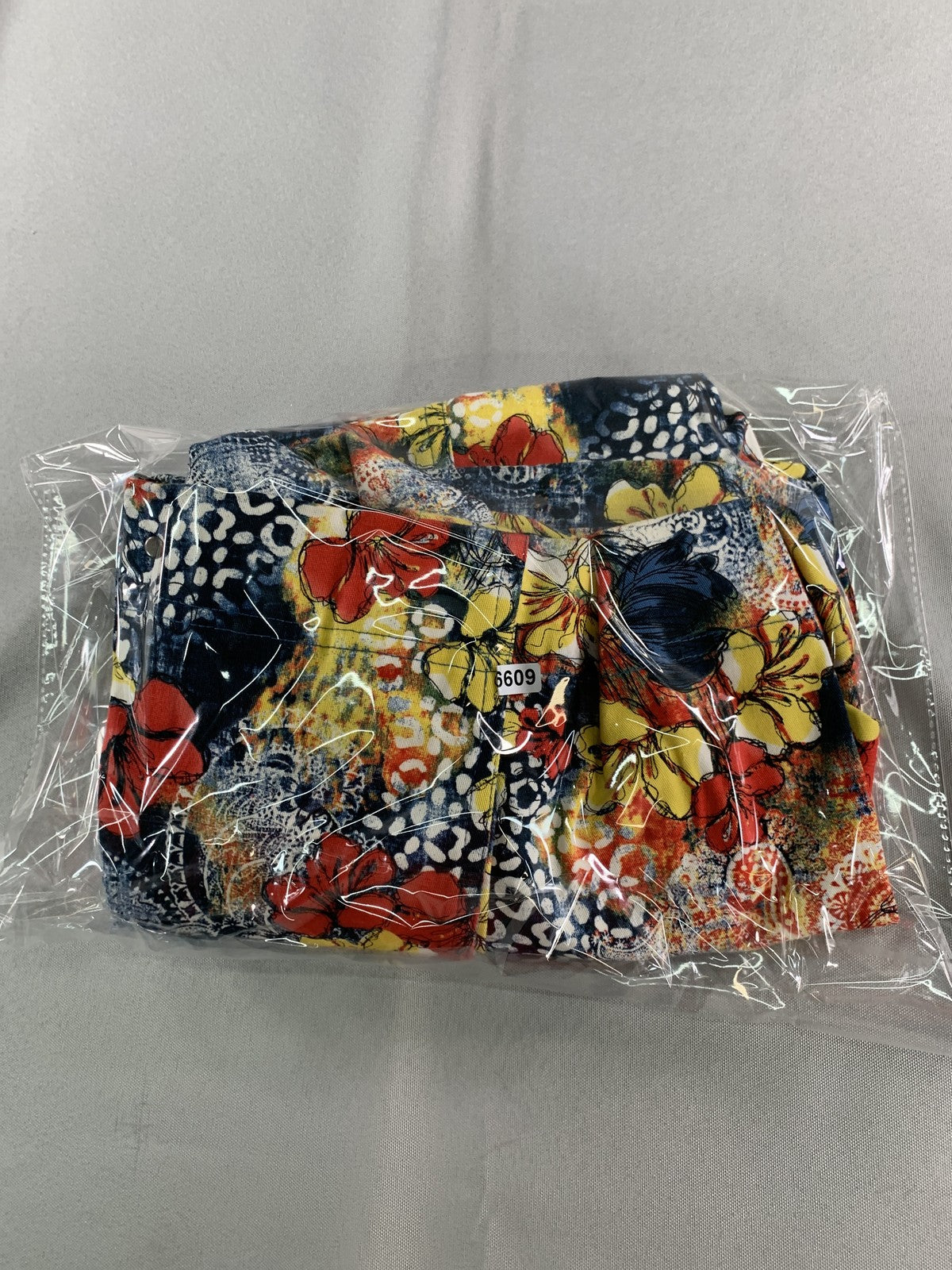 City Blues by Koret Jacket Womens Large Floral Zip Up Casual Retro Print 98 NWT
