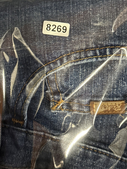Riders Jeans 16 M Womens Blue Relaxed Fit High Rise Straight Leg Denim Pockets