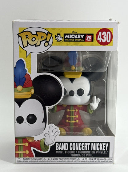 Funko Pop Band Concert Mickey 430 Disney 90 Years Vinyl Figure Displayed Apparel