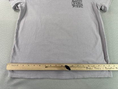 VANS Off The Wall Graphic Tee X SMALL Gray Cotton Crewneck Short Sleeve