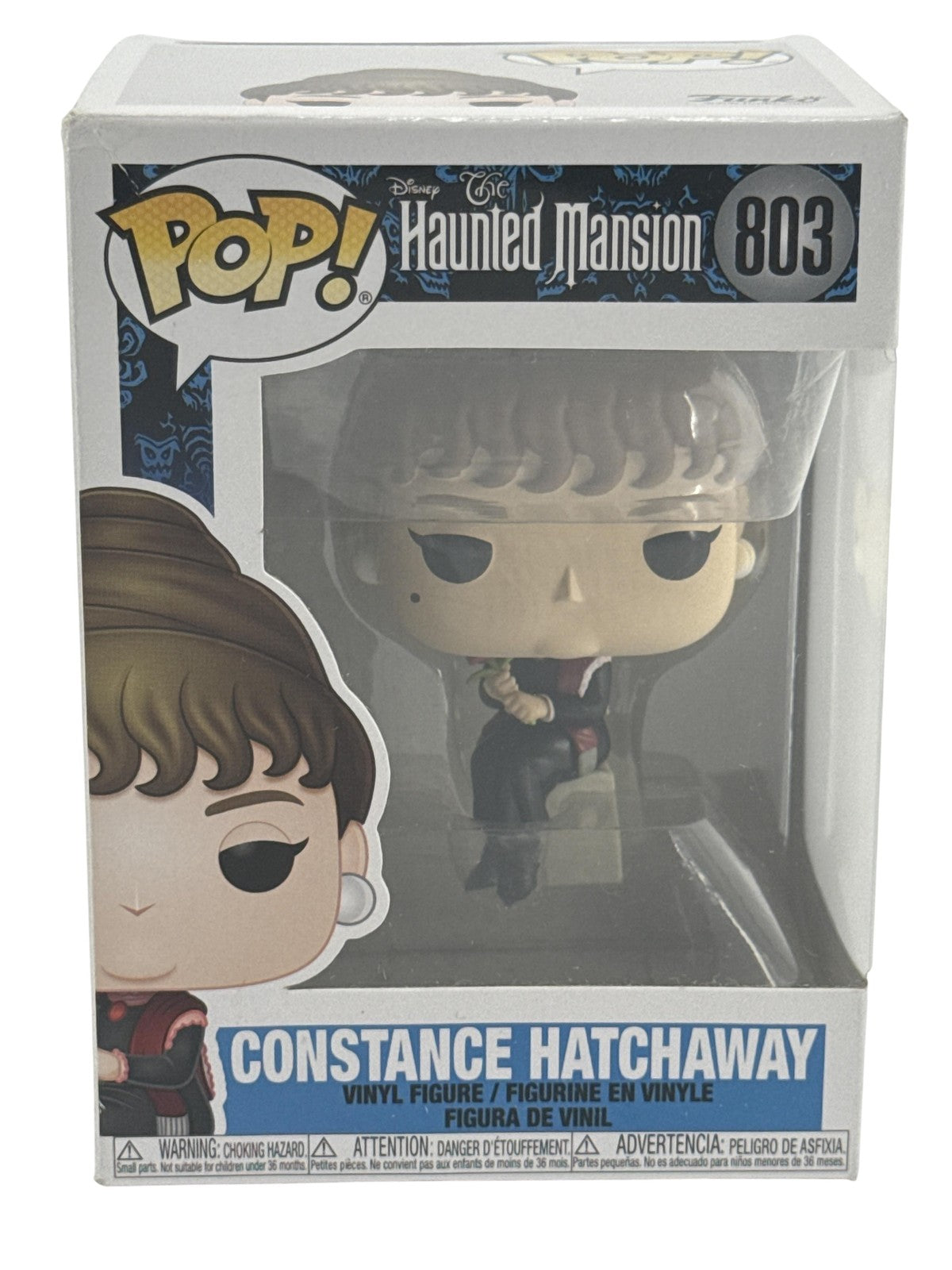 Funko Pop Haunted Mansion Constance Hatchaway 803 Vinyl Figure Standard Brown