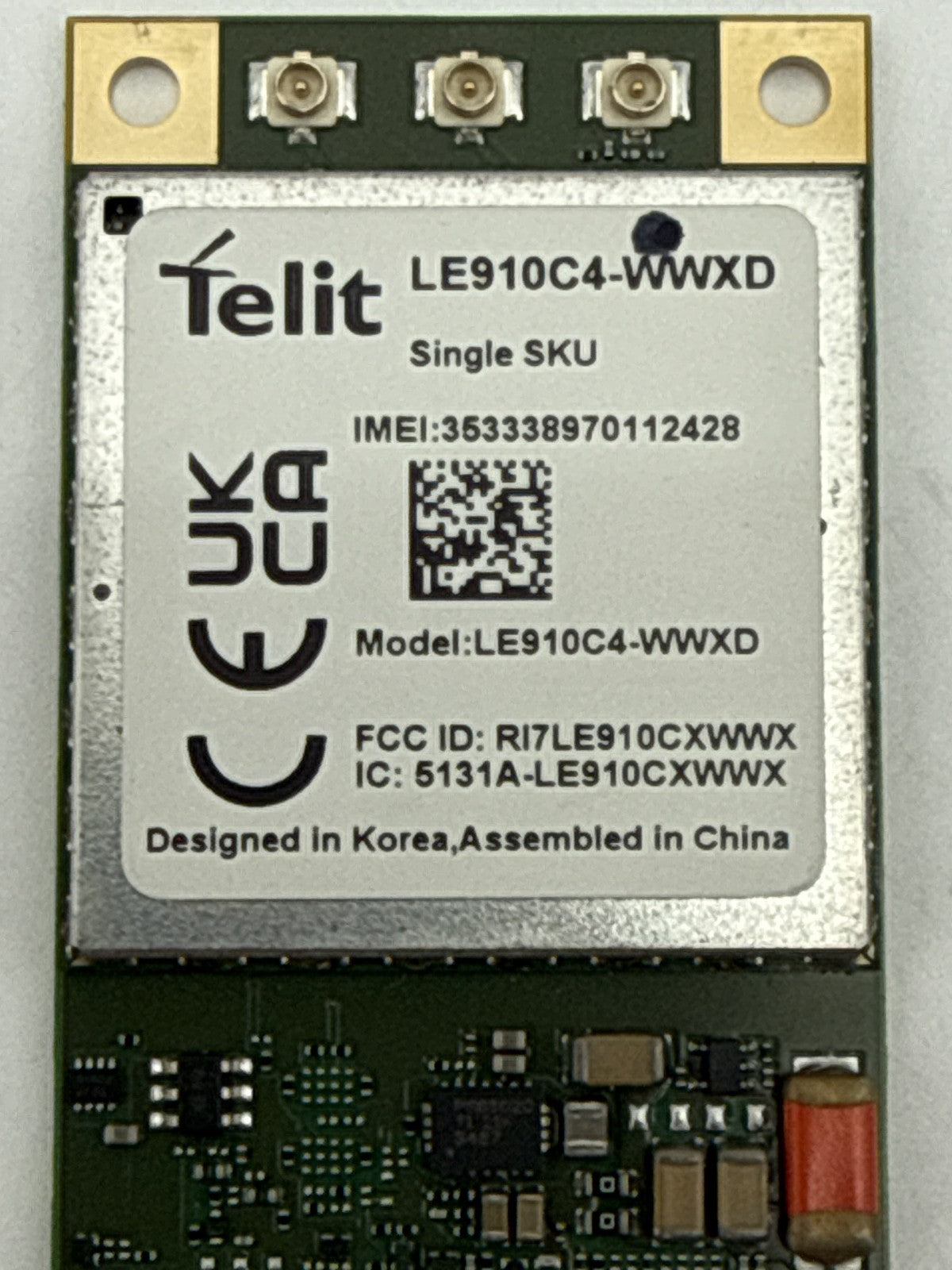 Telit LE910C4 WWXD Mini PCIe LTE CAT Wireless Module FCC CE Certified China