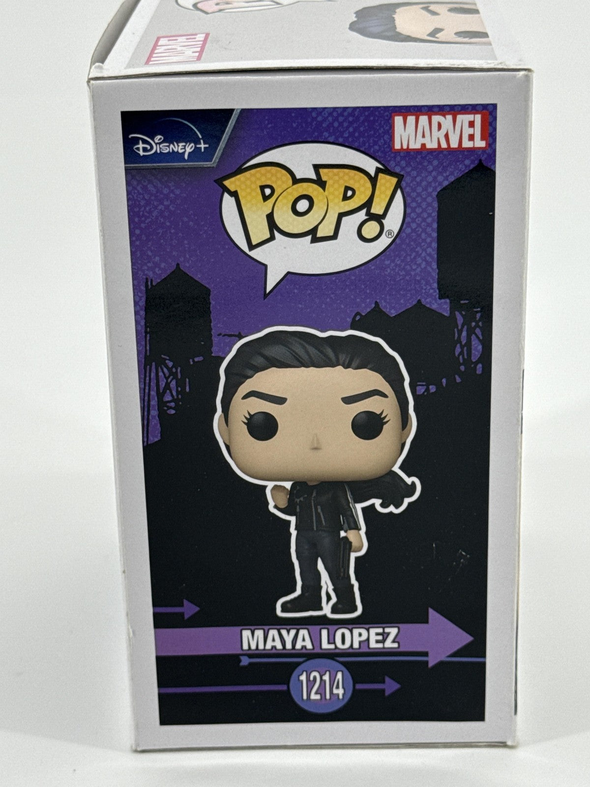Funko Pop Marvel Hawkeye Maya Lopez #1214 Vinyl Bobblehead Figure Black Common