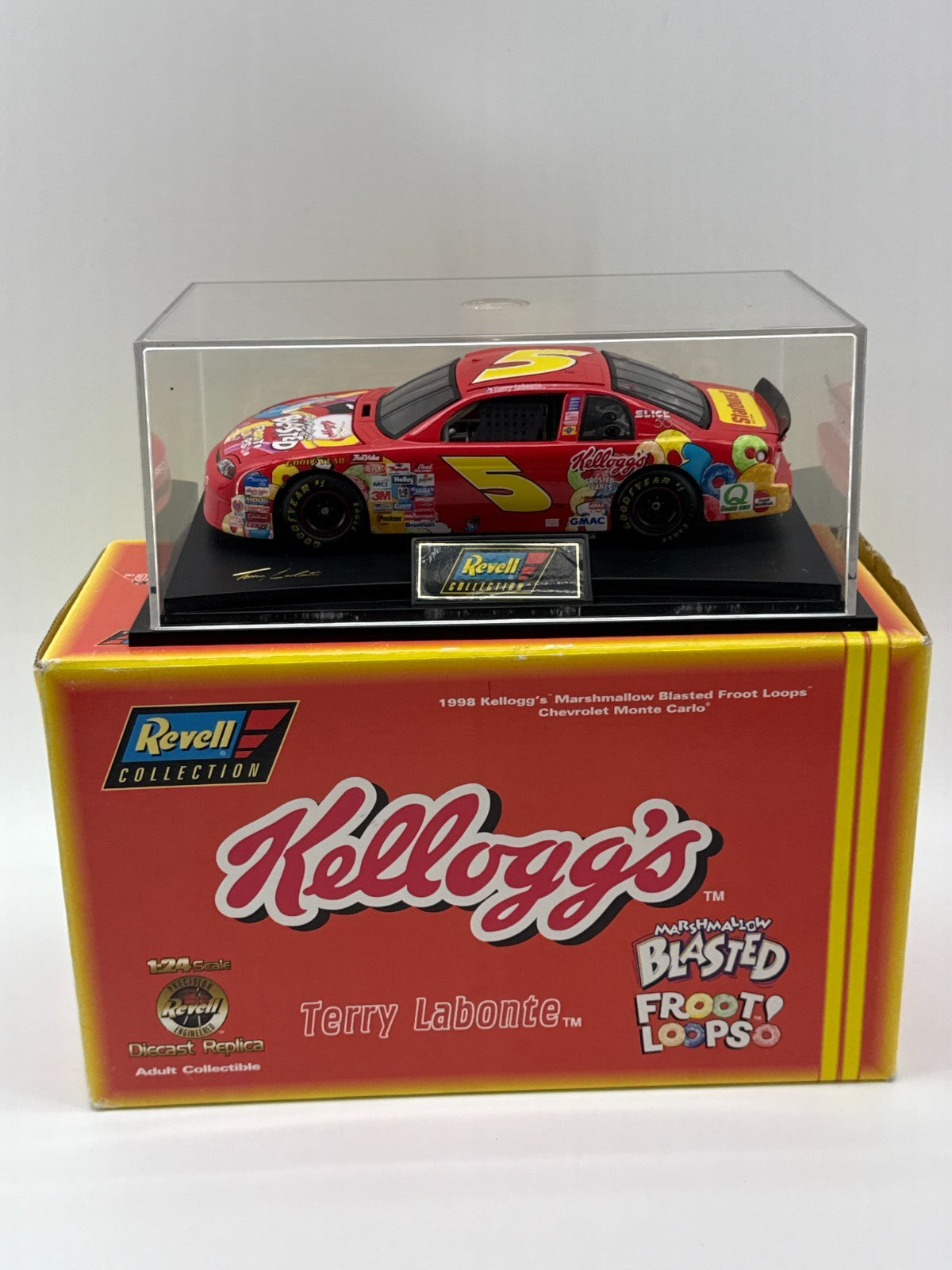 Revell Terry Labonte 5 Froot Loops 1:24 Rusty Wallace 2 Elvis Lot NASCAR 124 NWT