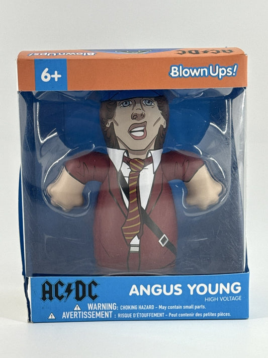AC/DC Angus Young Blown Ups! Vinyl Figure Toy High Voltage New in Box 6+ Rare