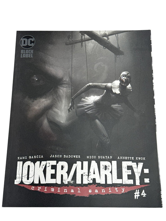 2020 DC Comics Joker/Harley Criminal Sanity #4 Black Label DC Comic Book Apparel