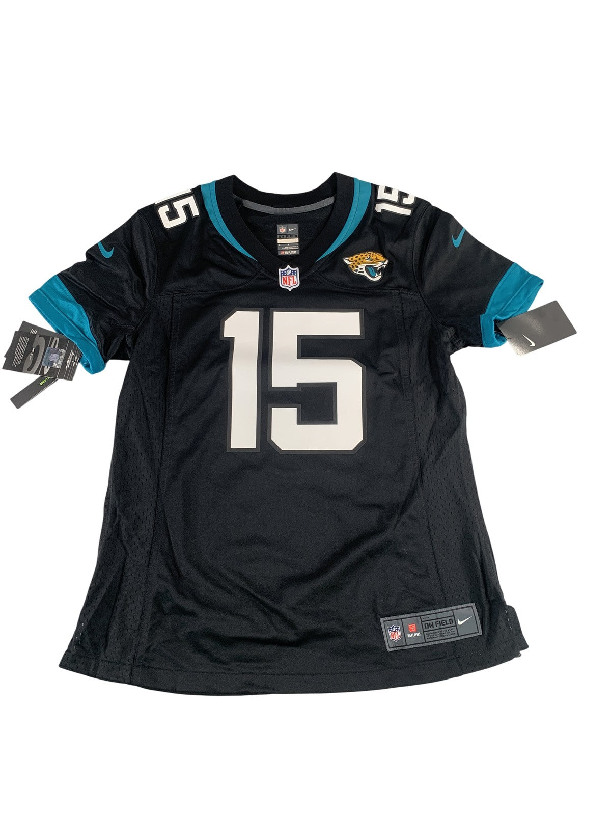 Jacksonville Jaguars Jersey Womens Medium Nike NFL Football Minshew II 15 Shirt