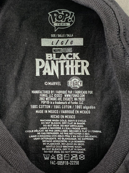 Black Panther Shuri Shirt Mens Large Marvel Wakanda Forever Funko Pop Tee 2022