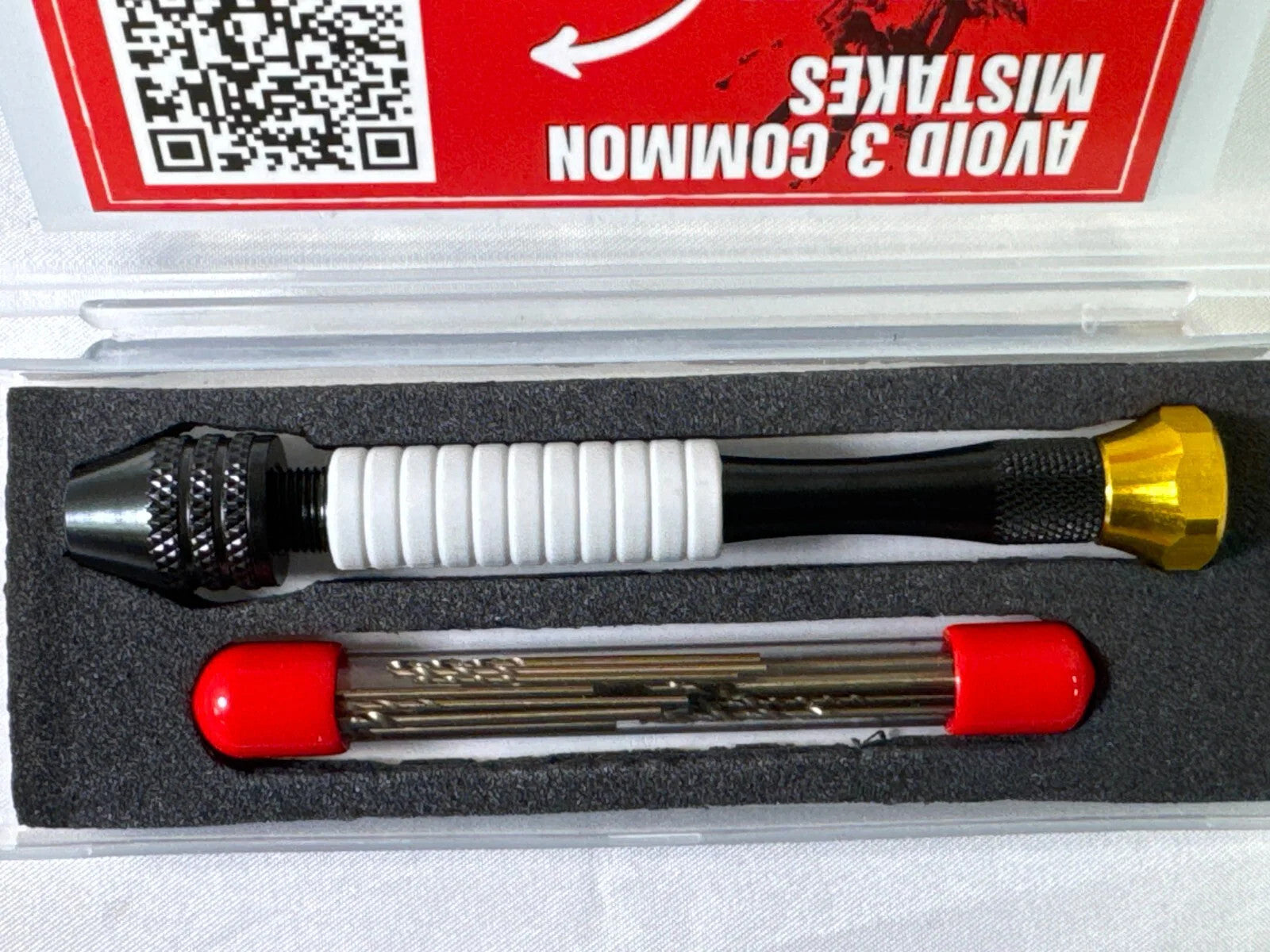 Pin Vise Hand Drill CRAFT911 Micro Drill Bits Precision Jewelry Hobby Tool NWT