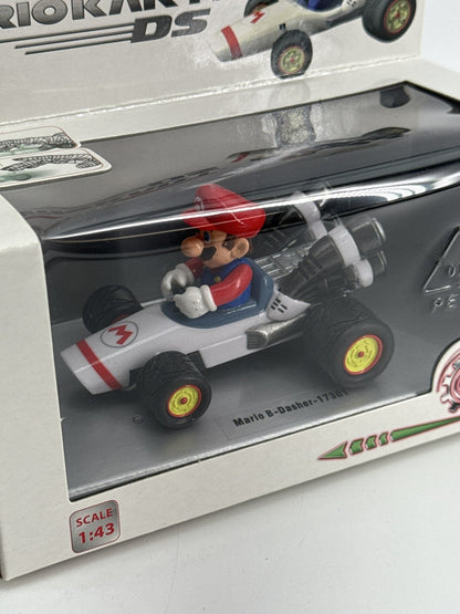 Mario Kart DS Mario B Dasher 1:43 Pull Back Diecast Stadlbauer Nintendo Car 143