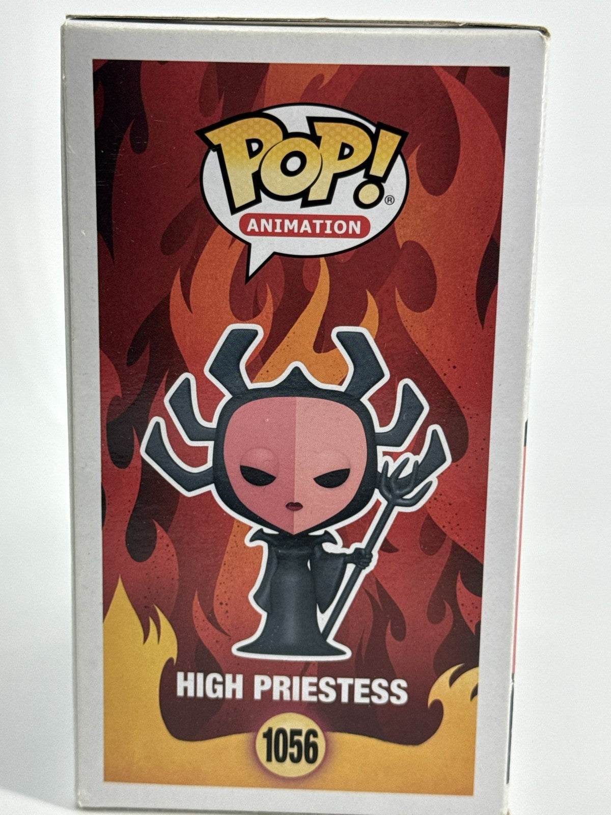 Funko Pop Animation Samurai Jack High Priestess 1056 Vinyl Figure Adult Swim Red