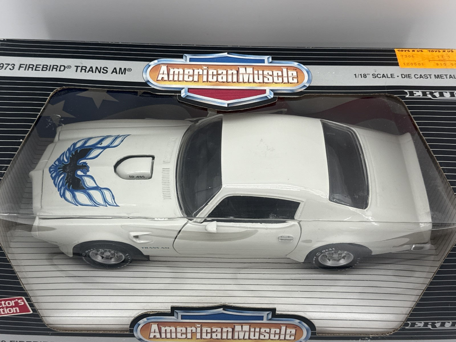 ERTL Collectible Pontiac Firebird Trans Am Model Car 1:18 Scale Diecast Metal