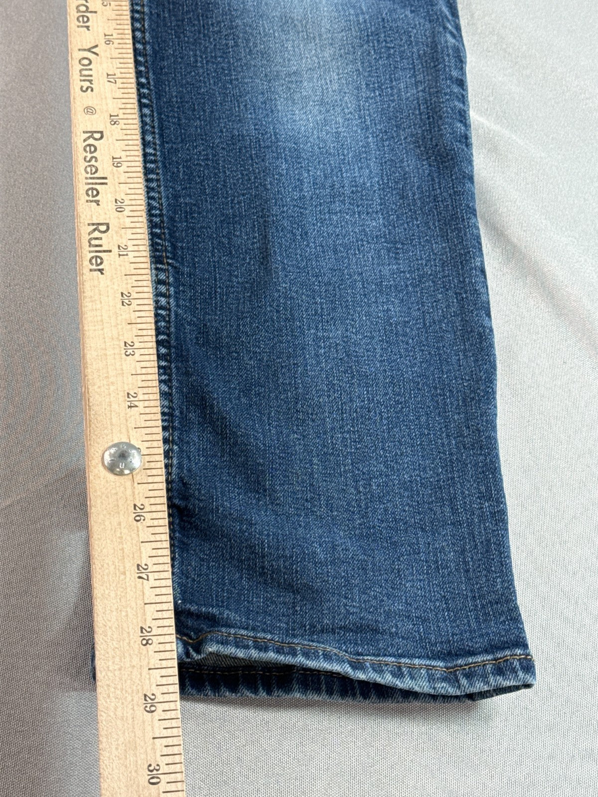 Goodfellow Slim Straight Jeans Mens 33x30 Blue Stretch Denim Medium Wash
