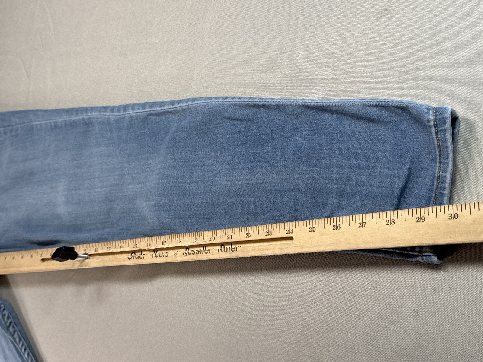 Fashion Nova P5215 AL Jeans 15 Light Blue Denim Slim Fit High Rise Stretch Women