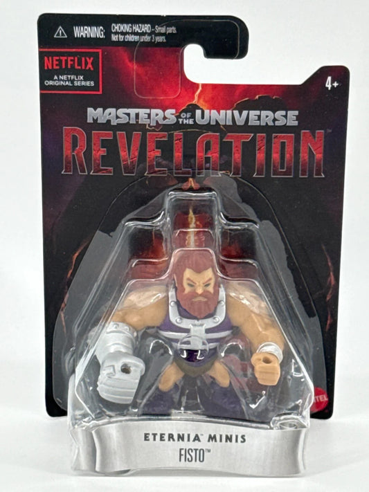 MOTU Fisto Revelation Eternia Minis 3in MOC Mattel Netflix Figure Toy Hero 879