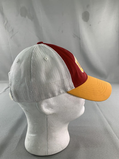 USC Trojans Hat Cap Snap Back Red Gold Mens NCAA College Football Trucker Mesh