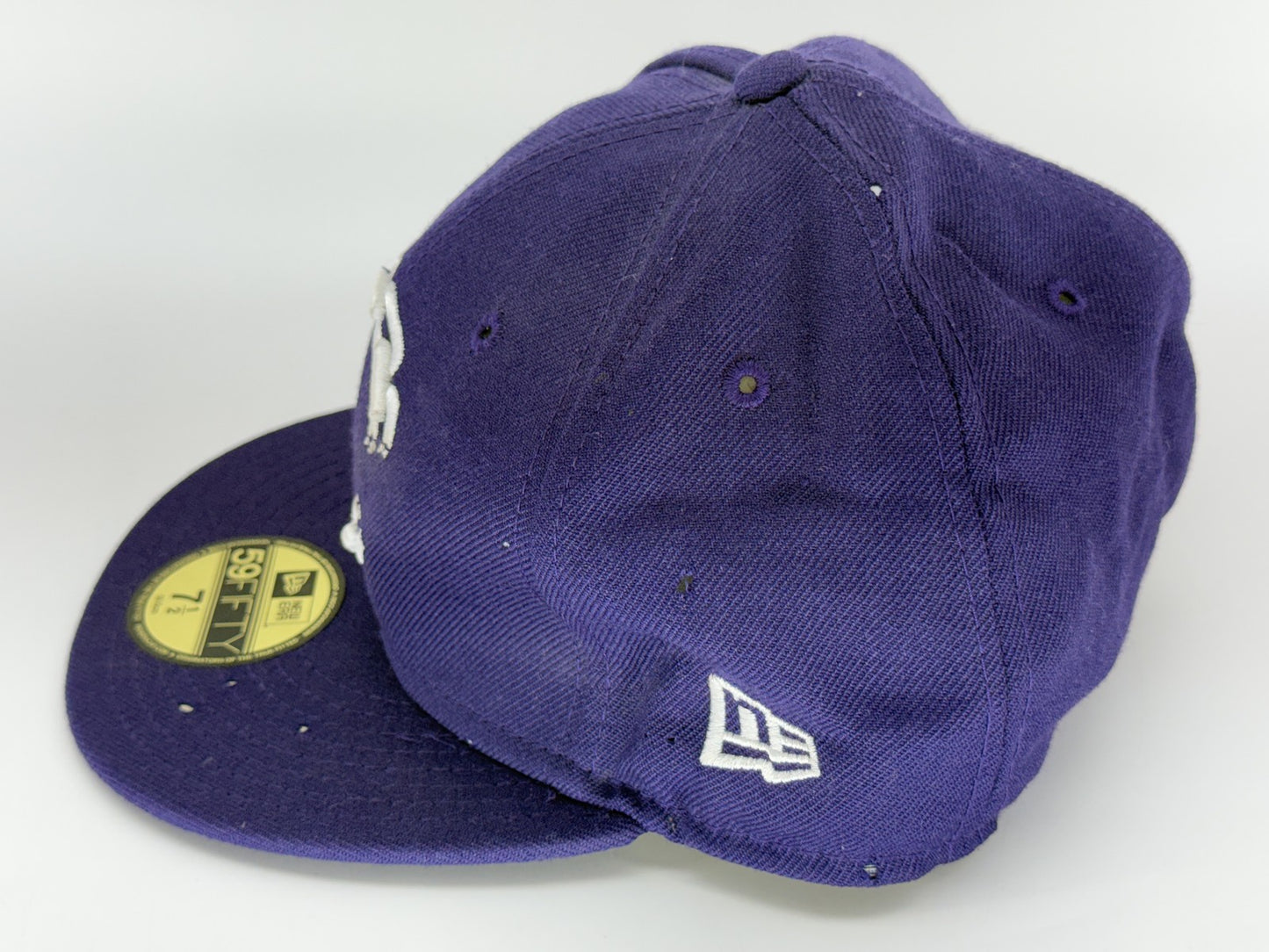Crooks Castles Chain Fashion Hat 7 1 Purple Cotton Fitted Graphic 59FIFTY Men