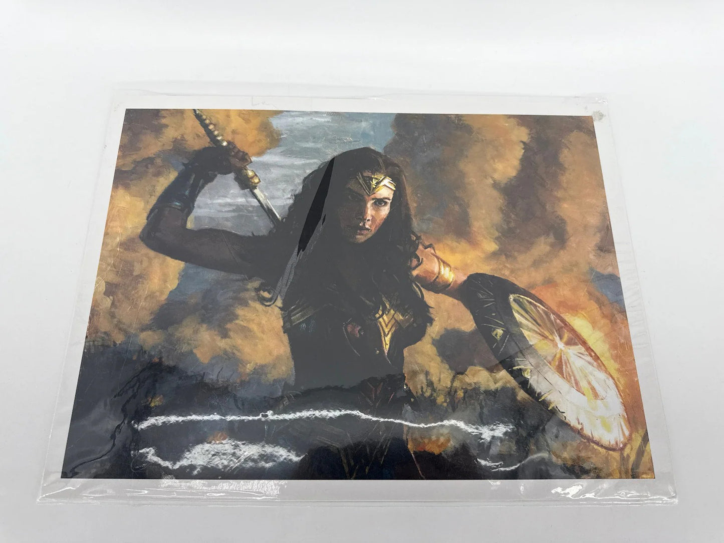 Wonder Woman Art Print 11x17 Sword Shield DC Comics Poster Unframed Fan Art 744