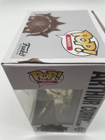 Funko Pop Aquaman Arthur Curry As Gladiator #244 Gold Chrome Target Vinyl Figure