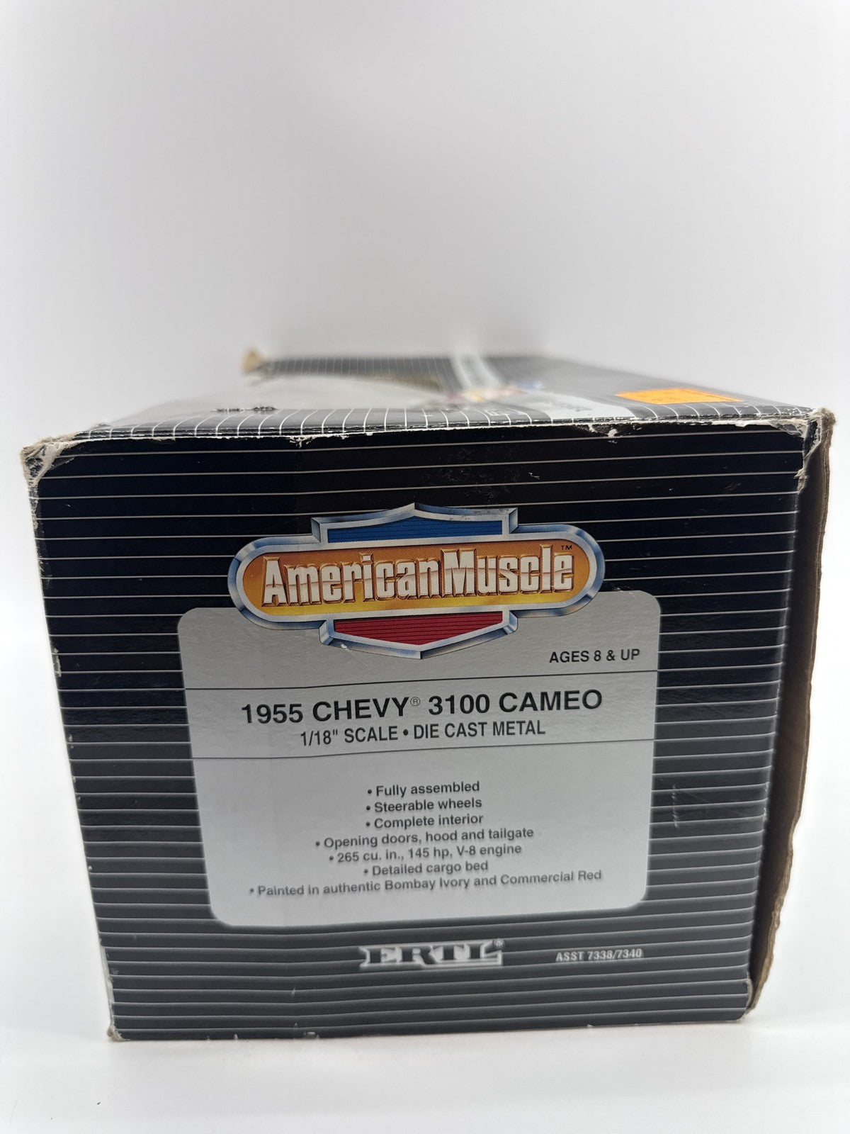 ERTL Chevy Cameo Die Cast Model 1:18 Scale White