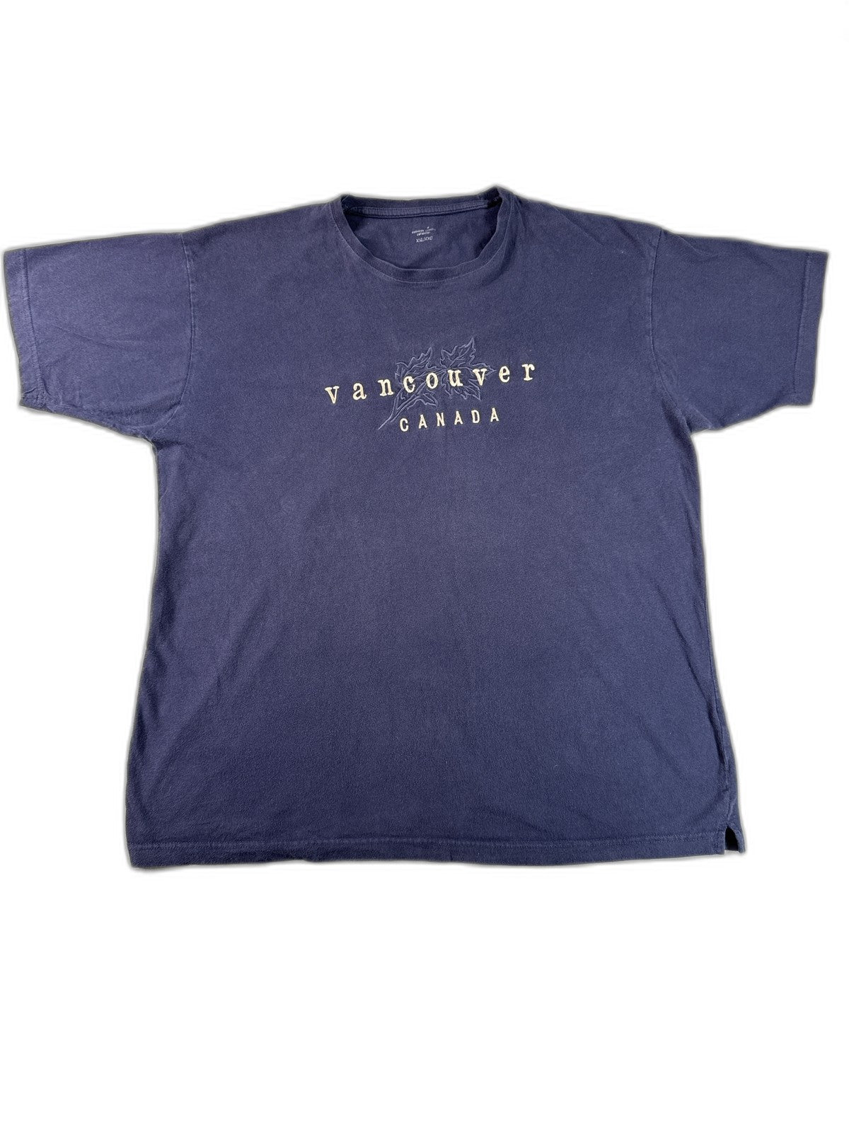 Canadian Spirit Collection Vancouver Travel Graphic Tee XXL XXL/XGG Navy Blue