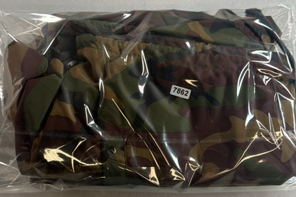 Vans Torrey Coach Jacket Mens Small Woodland Camo Windbreaker Snap Off The Wall