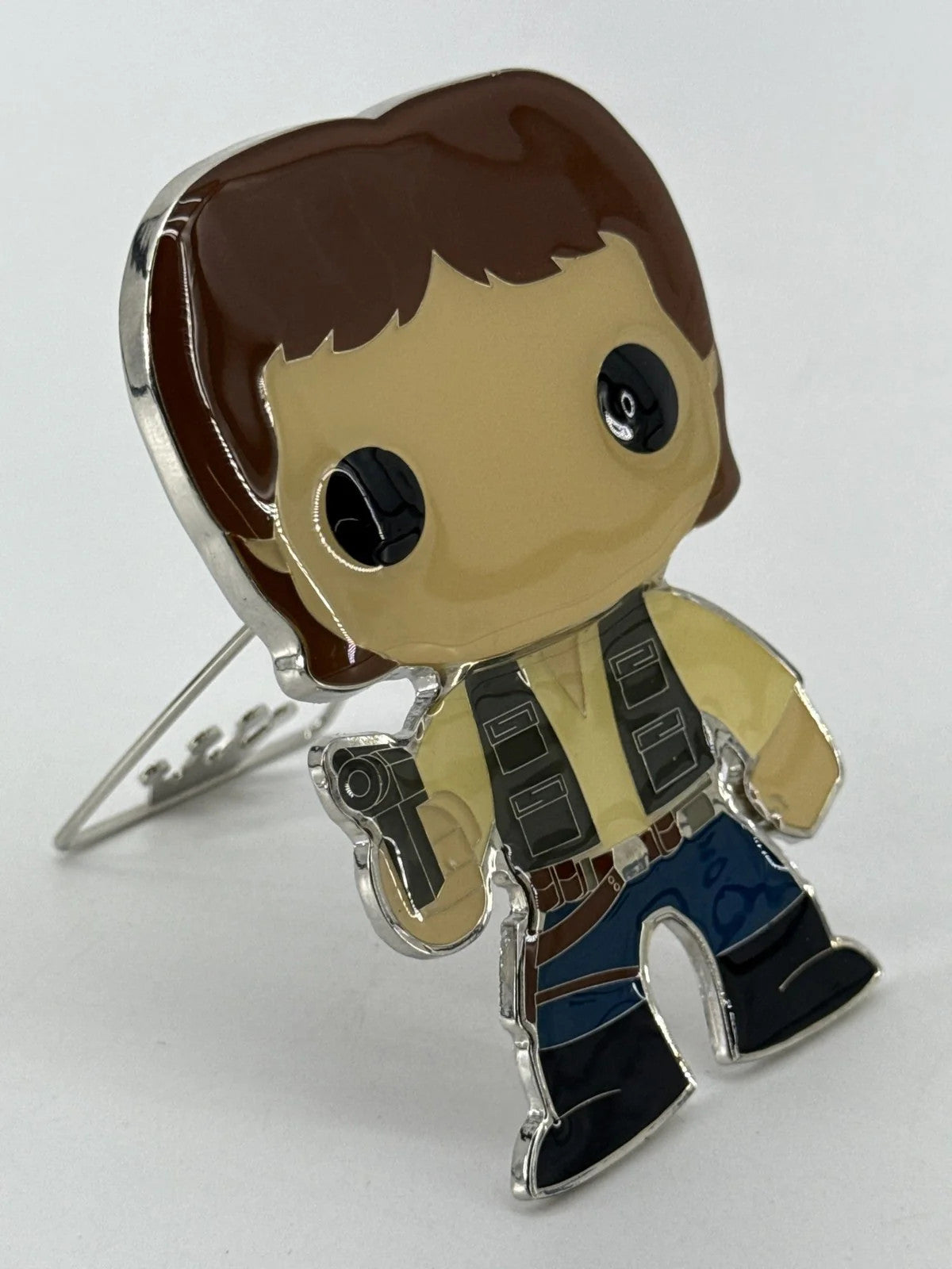 Funko Pop! Pin Star Wars Han Solo #03 4" Enamel Disney Collectible 4quot