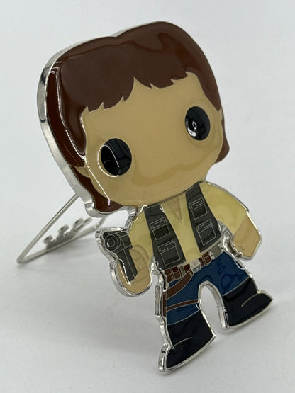 Funko Pop! Pin Star Wars Han Solo #03 4" Enamel Disney Collectible 4quot