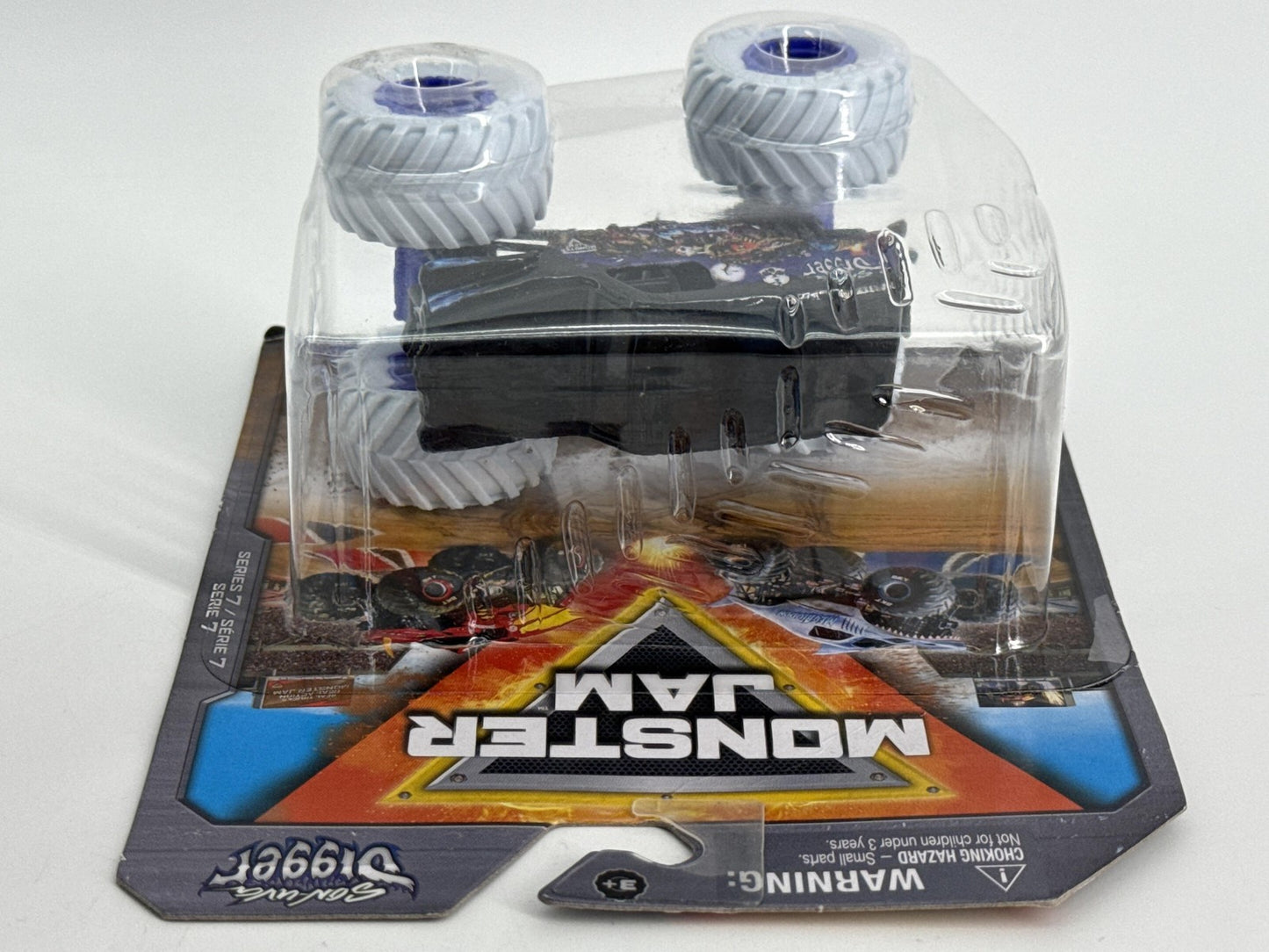 Monster Jam Son-Uva Digger 1:64 Truck Series 7 Purple Diecast Spin Master Black