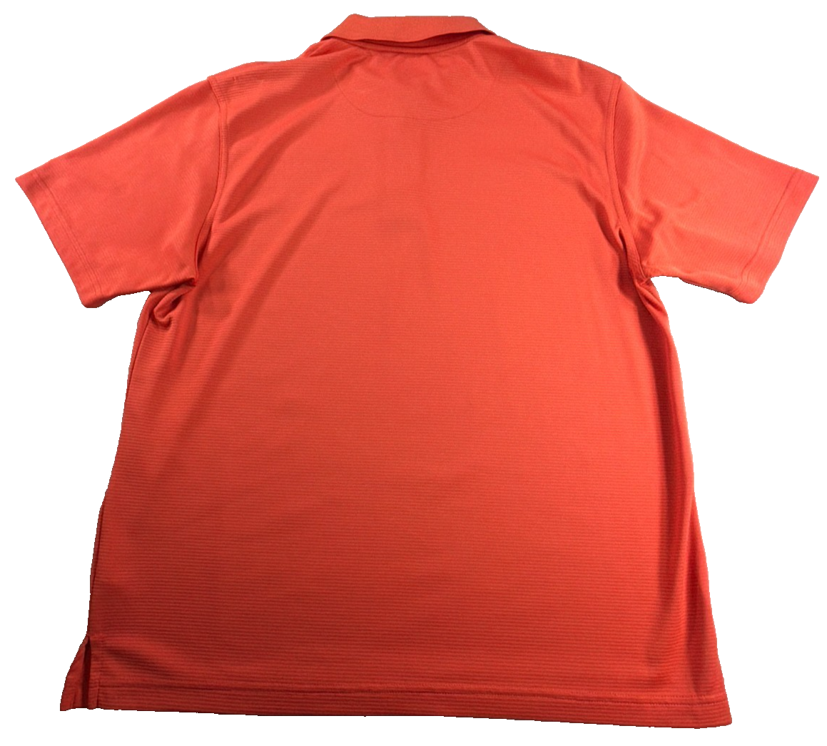 Ben Hogan Performance Golf Collection Polo Mens L Coral Orange Short Sleeve