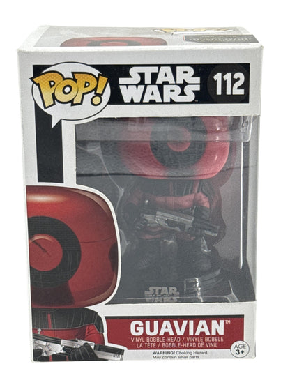 Funko Pop! Star Wars Guavian 112 Vinyl Bobble-Head Figure Red Force Awakens