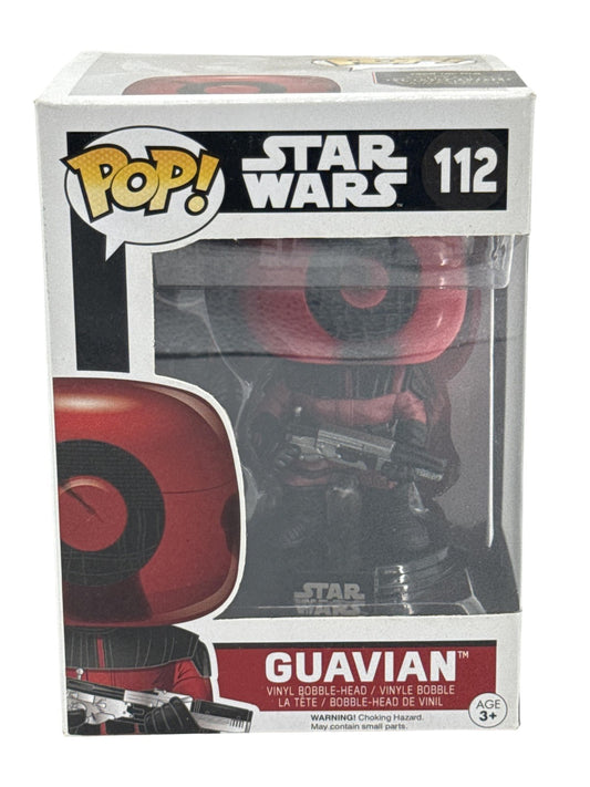 Funko Pop! Star Wars Guavian 112 Vinyl Bobble-Head Figure Red Force Awakens
