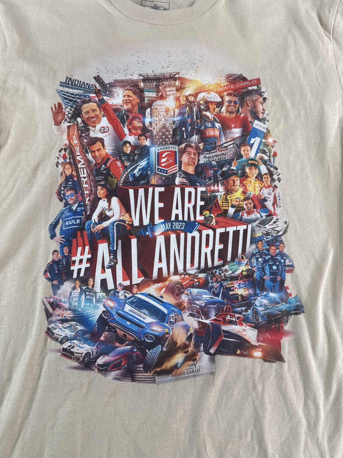 Andretti Autosport Shirt Mens Small We Are All Andretti May 2023 IndyCar Racing
