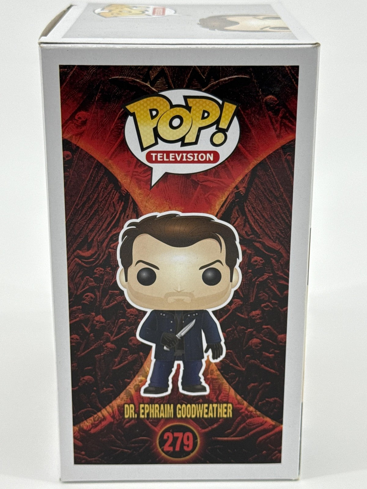 Funko Pop The Strain Dr. Ephraim Goodweather 279 Television Blue Vinyl Figure