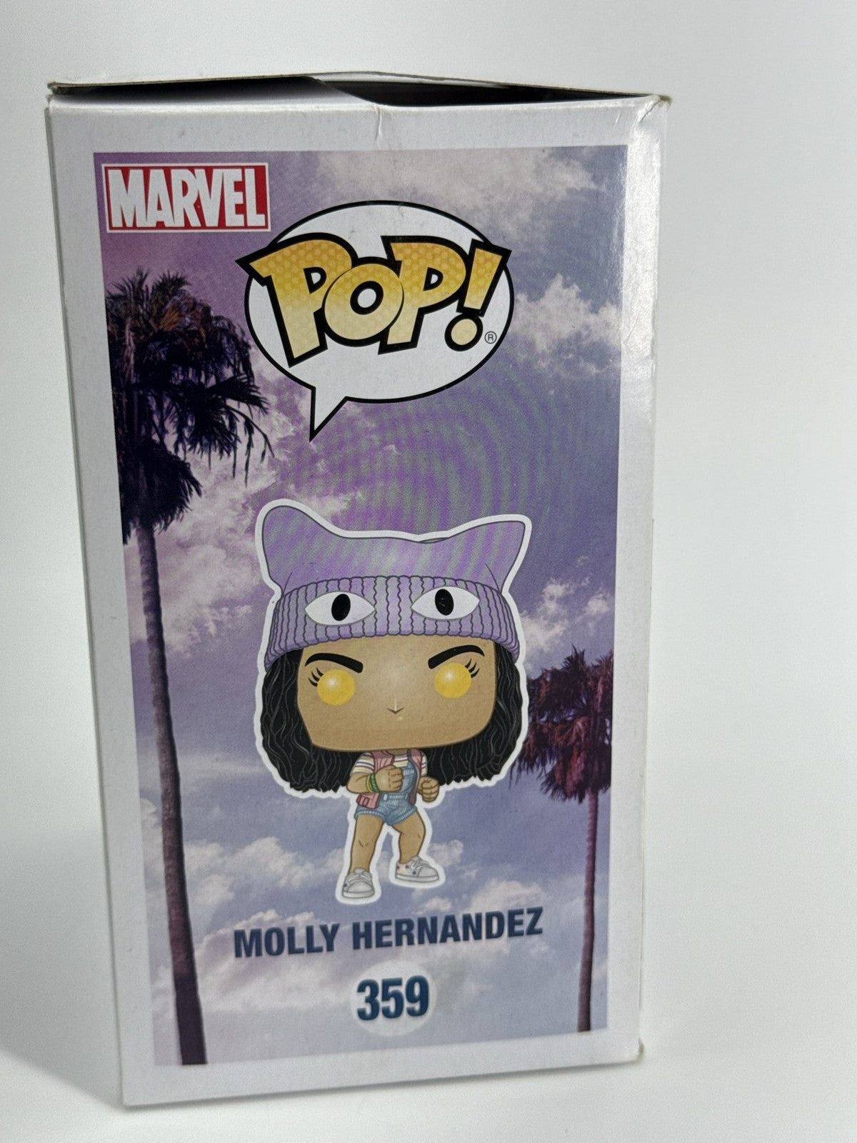 Funko Pop Molly Hernandez 359 Marvel Runaways Figure w Box 2018 Displayed Red