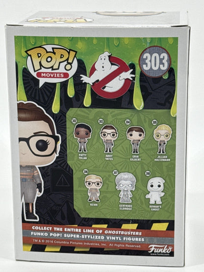 Funko Pop Movies Ghostbusters Abby Yates #303 Vinyl Figure Gray Standard Size