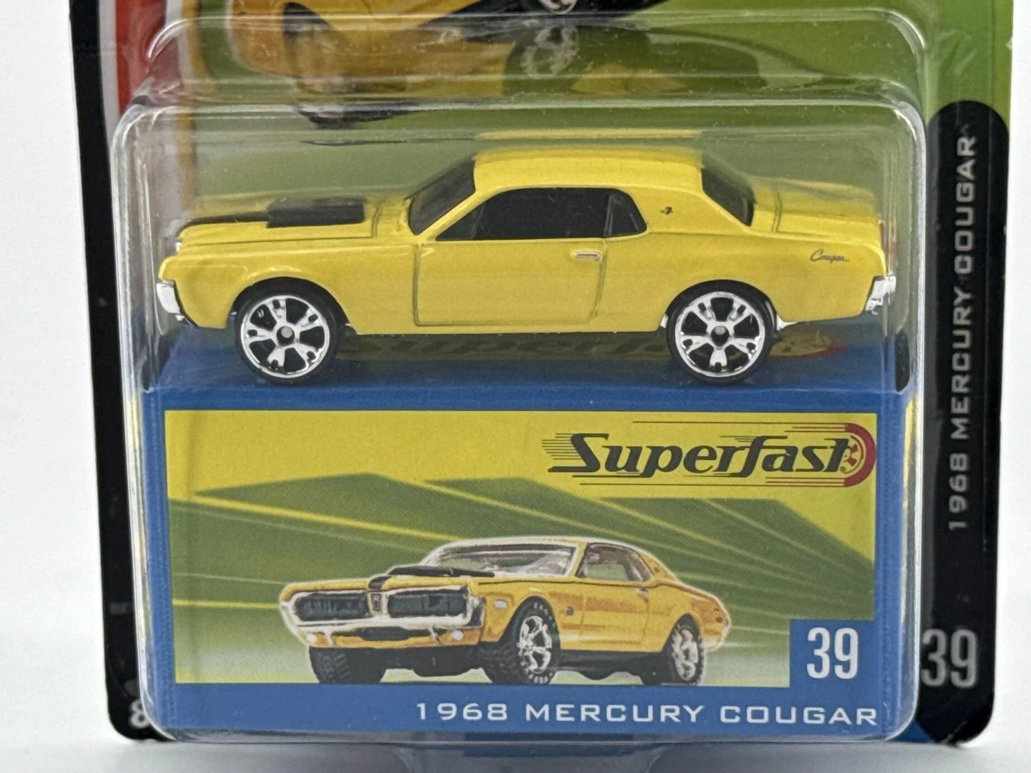 Matchbox Superfast 39 1968 Mercury Cougar Diecast Car Classic Muscle Model NWT