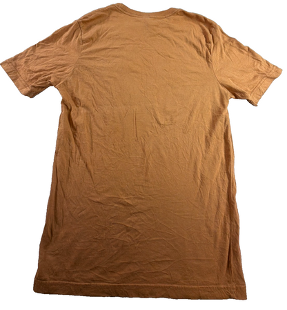 Big Bear Lake California Lane Seven LST002 Mustard Graphic Mountain Tee Mens M