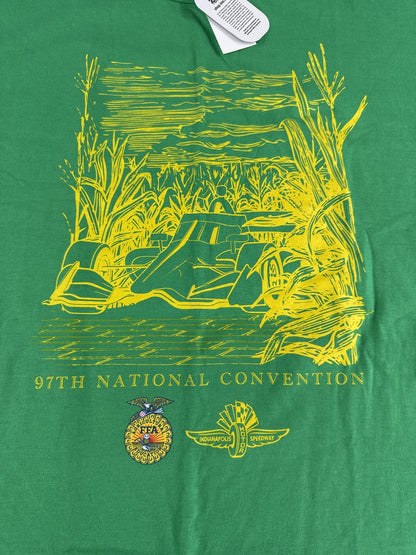 Indianapolis Motor Speedway Shirt Mens Large FFA 97th National Convention Tee