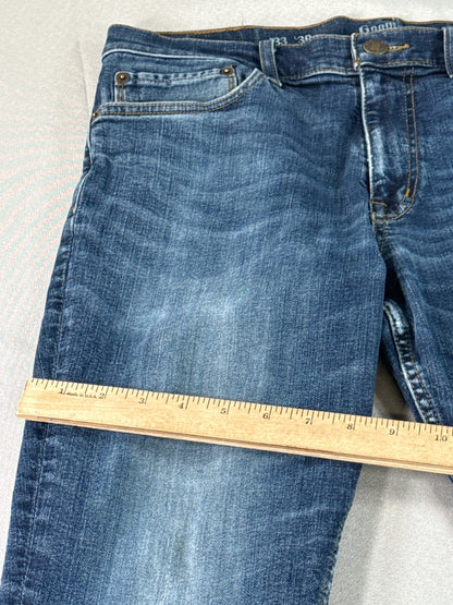 Goodfellow Slim Straight Jeans Mens 33x30 Blue Stretch Denim Medium Wash