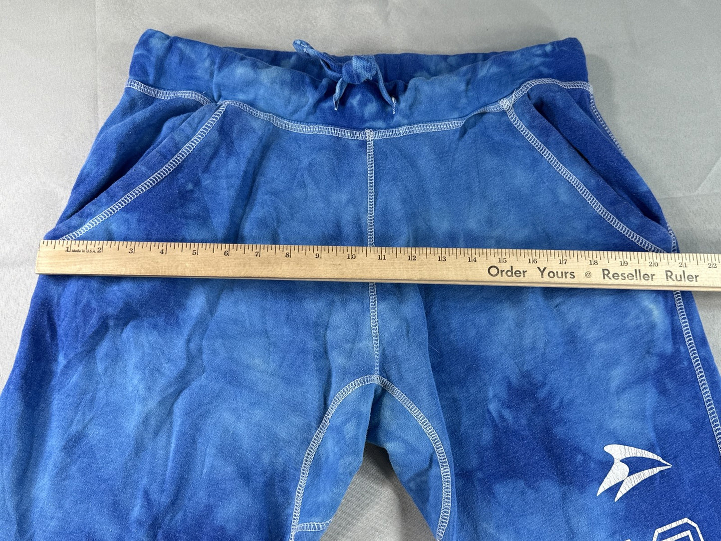 SeaWorld Lounge 36x26 Sweatpants Unisex Blue Cotton Regular Fit All Over Print